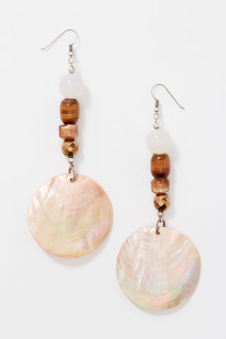 GOLDEN SAND GODDESS EARRINGS