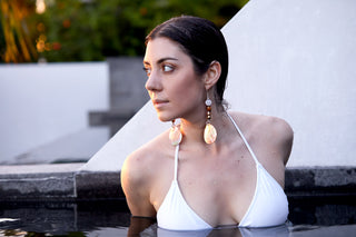 GOLDEN SAND GODDESS EARRINGS