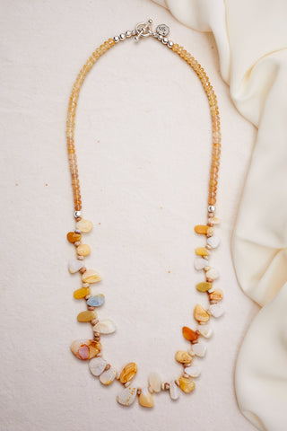 YELLOW OPAL SYMPHONY NECKLACE 2