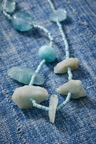 Aquamarine Beach Necklace