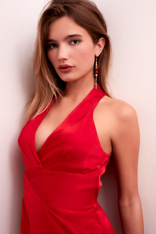 14K GOLD TWIN FLAME EARRINGS