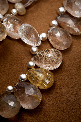 COWGIRL AND LACE MULTI-STRAND NECKLACE