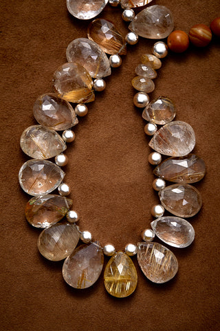 COWGIRL AND LACE MULTI-STRAND NECKLACE