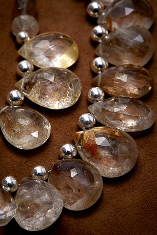 COWGIRL AND LACE MULTI-STRAND NECKLACE