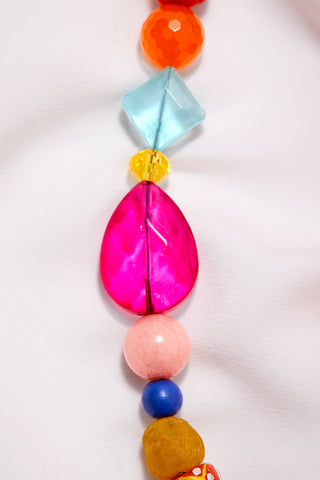 ORANGE BRIGHT JOY NECKLACE