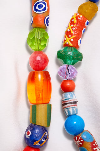 ORANGE BRIGHT JOY NECKLACE