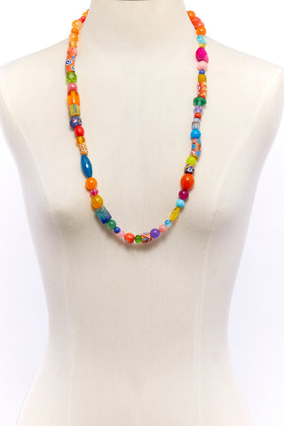 ORANGE BRIGHT JOY NECKLACE