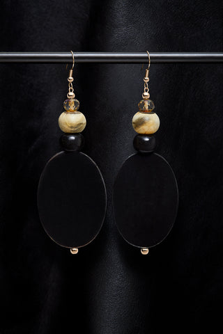 14K GOLD EVENING LIGHT EARRINGS