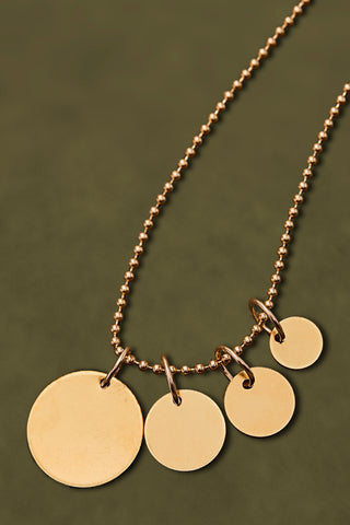 GOLD MULTI-CIRCLE CHAIN