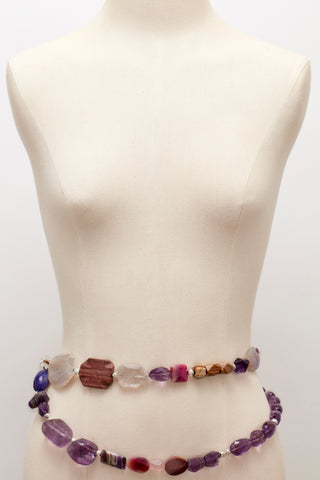PURPLE TWILIGHT BELT/NECKLACE