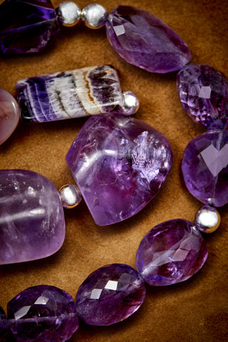 PURPLE TWILIGHT BELT/NECKLACE