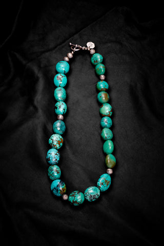 ENCHANTING BLUE TURQUOISE NECKLACE