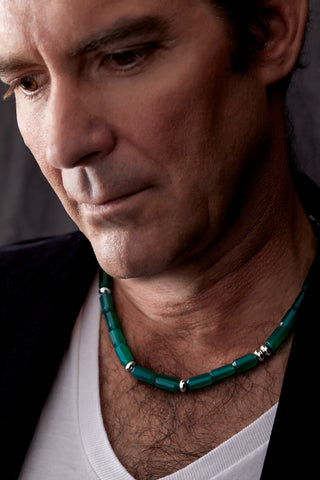 GREEN MARTINI NECKLACE