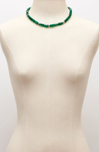 GREEN MARTINI NECKLACE