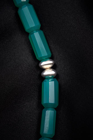 GREEN MARTINI NECKLACE