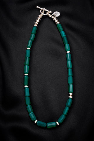 GREEN MARTINI NECKLACE